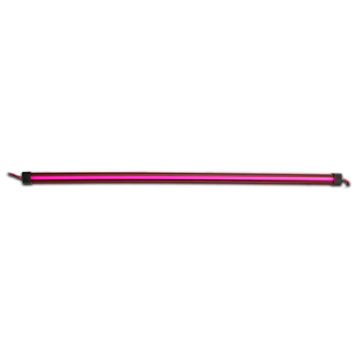 TLED-GL48CXAPK_FRONT_FUNC2 48" Clear Amber to Pink Auxiliary Center Glow Strip LED Light - 240 Diodes - Image 2