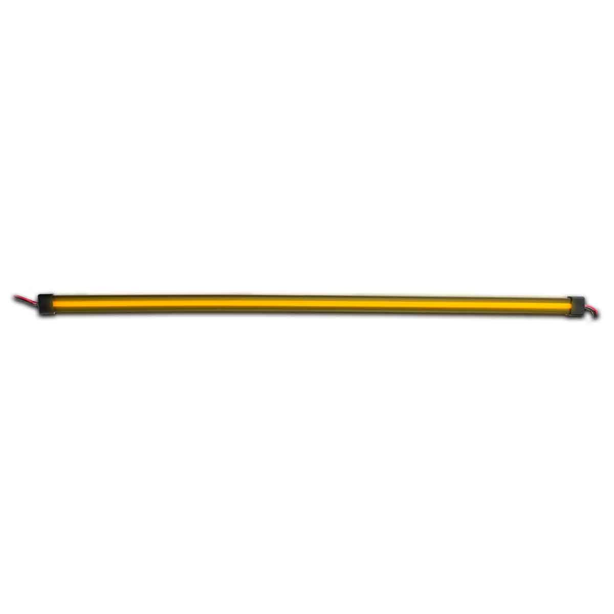 TLED-GL48CXAP_FRONT_FUNC1 48" Clear Amber to Purple Auxiliary Center Glow Strip LED Light - 240 Diodes - Image 3