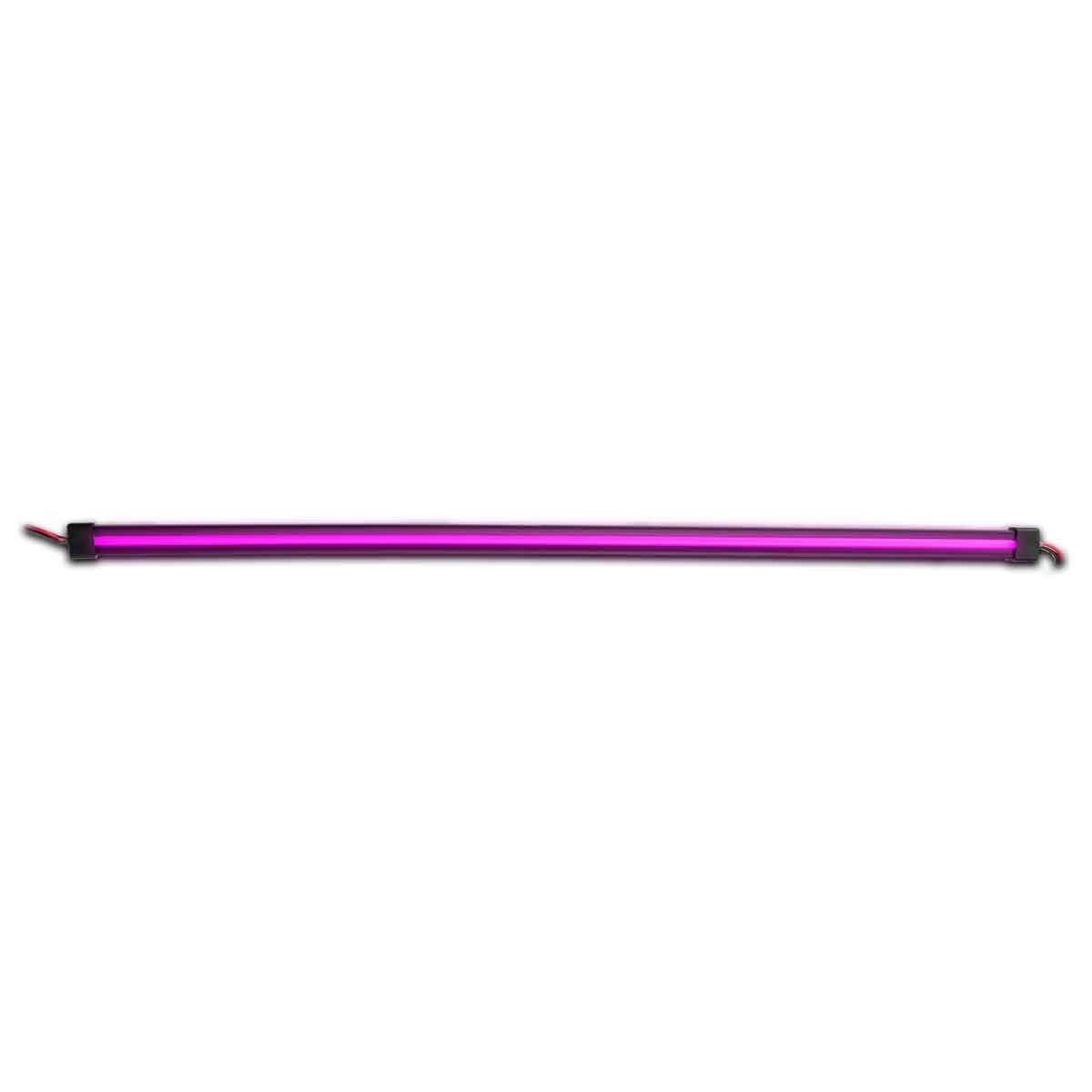 TLED-GL48CXAP_FRONT_FUNC2 48" Clear Amber to Purple Auxiliary Center Glow Strip LED Light - 240 Diodes - Image 2