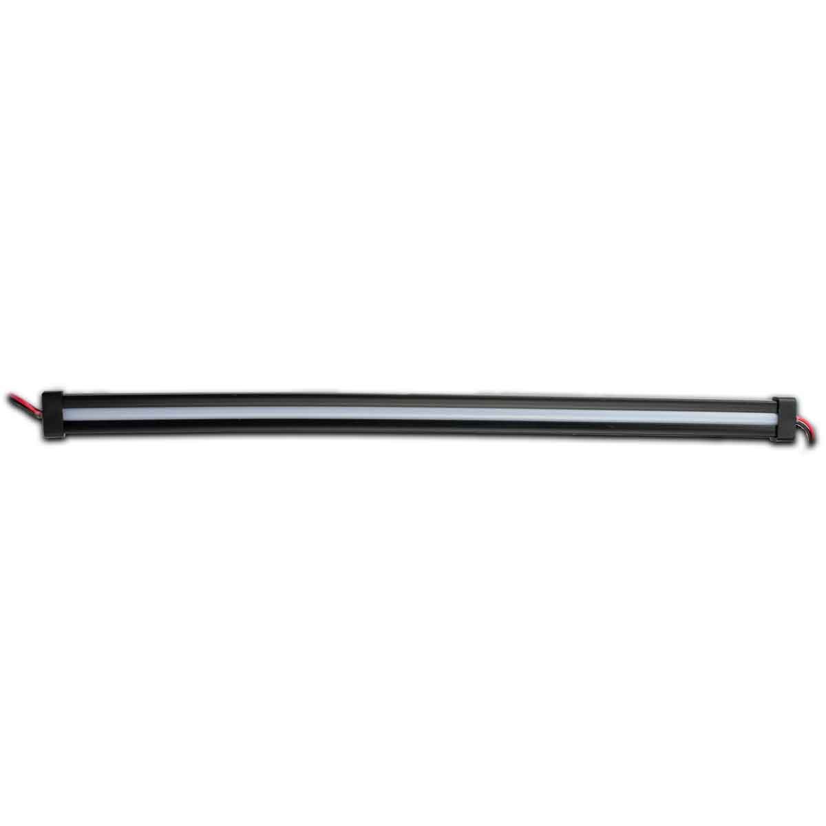 TLED-GL48CXAP_FRONT_OFF 48" Clear Amber to Purple Auxiliary Center Glow Strip LED Light - 240 Diodes - Image 4
