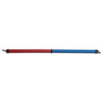 48" Clear Red to Blue Auxiliary Center Glow Strip LED Light - 240 Diodes-TLED-GL48CXRB