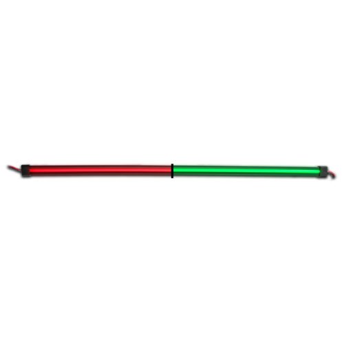 48" Clear Red to Green Auxiliary Center Glow Strip LED Light - 240 Diodes-TLED-GL48CXRG