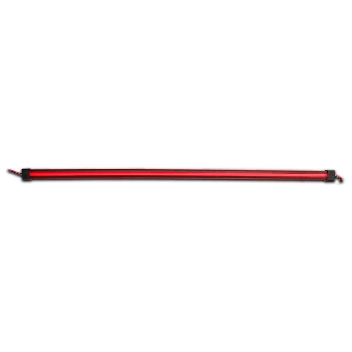 TLED-GL48CXRPK_FRONT_FUNC1 48" Clear Red to Pink Auxiliary Center Glow Strip LED Light - 240 Diodes - Image 3
