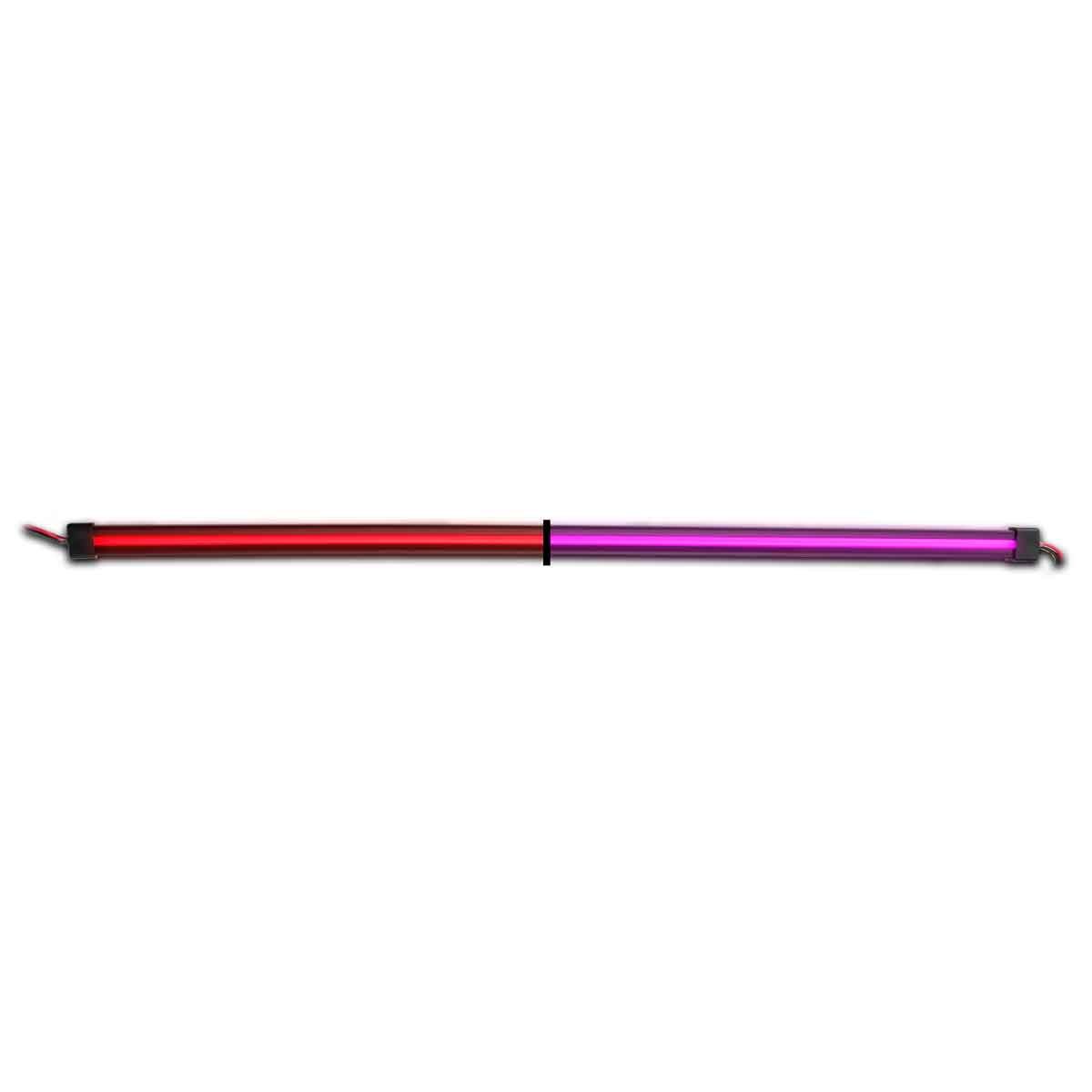 48" Clear Red to Purple Auxiliary Center Glow Strip LED Light - 240 Diodes-TLED-GL48CXRP