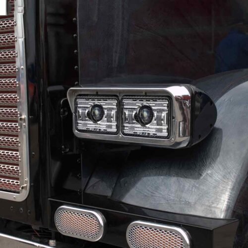 4" x 6" Heated LED Projector Headlight (High Beam) 2400 Lumens