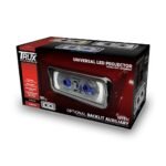 Universal LED Projector Headlight Assembly with Glow Position & Marker LED Accents - Chrome (Driver Side) - Image 7