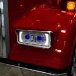 Universal LED Projector Headlight Assembly with Glow Position & Marker LED Accents - Chrome (Driver Side) - Image 5