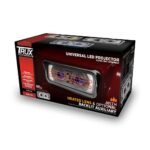 Universal Heated LED Projector Headlight Assembly with Glow Position & Marker LED Accents - Chrome (Driver Side) - Image 8