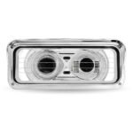 Universal Heated LED Projector Headlight Assembly with Glow Position & Marker LED Accents - Chrome (Driver Side) - Image 4
