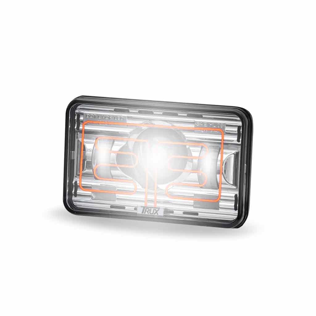 TLED-H12_ANGLE_FUNC2 4" x 6" Heated LED Projector Headlight (Low Beam) 1300 Lumens - Image 8