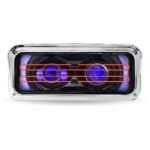Universal Heated LED Projector Headlight Assembly with Glow Position & Marker LED Accents - Black (Passenger Side) - Image 3