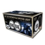 4.5" Motorcycle LED Fog Lights - 3000 Lumens (Pair) - Image 3