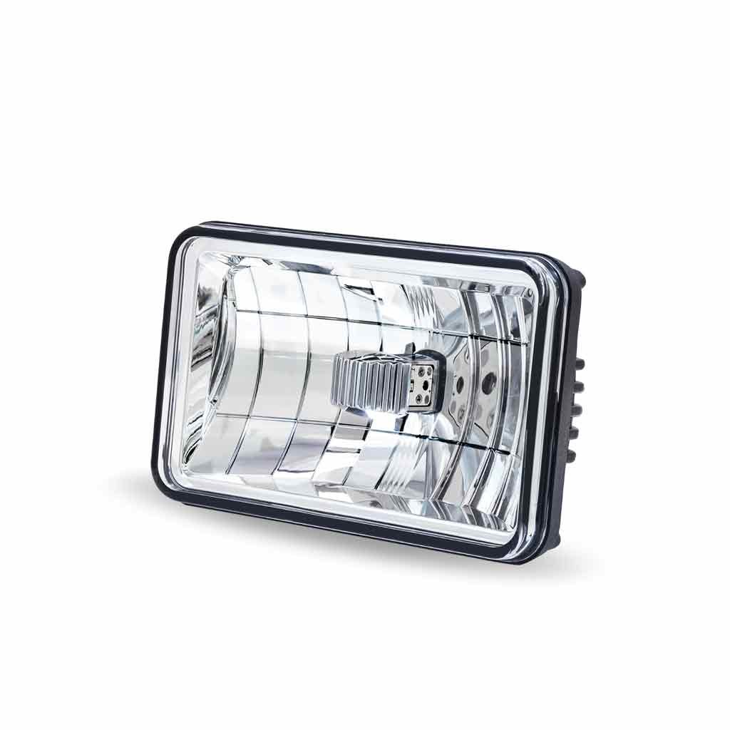 TLED-H2_ANGLE_OFF 4" x 6" LED Reflector Headlight - Low Beam | 1700 Lumens - Image 3