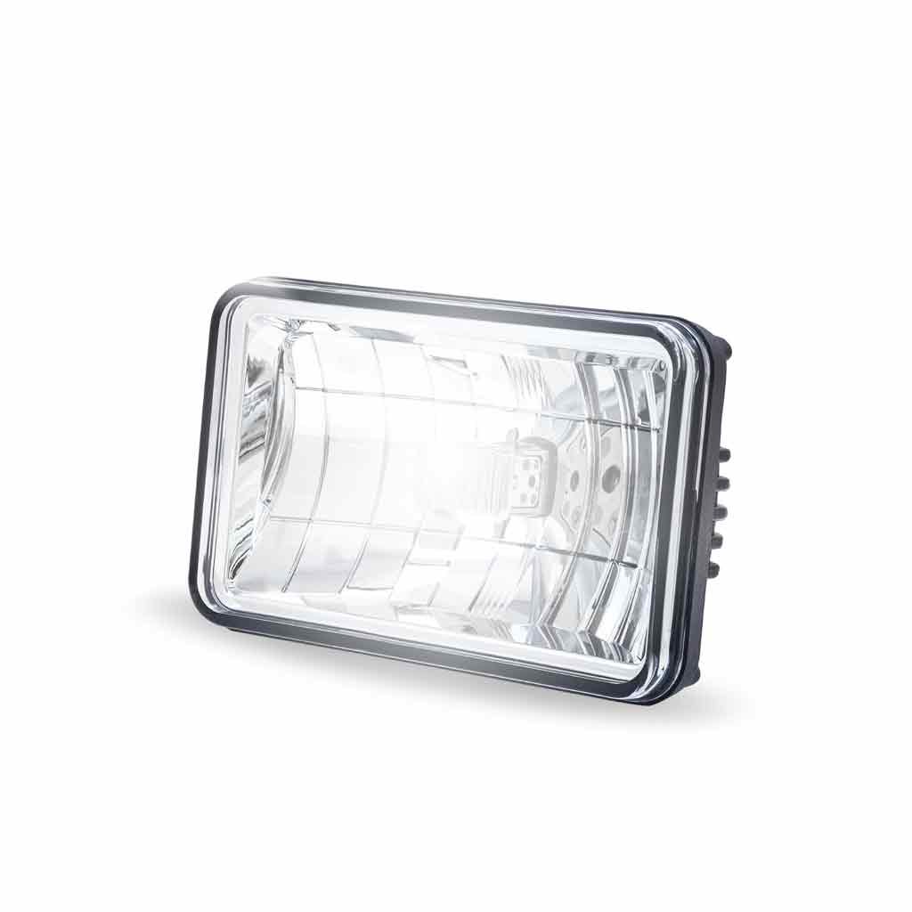 TLED-H2_ANGLE_ON 4" x 6" LED Reflector Headlight - Low Beam | 1700 Lumens - Image 4