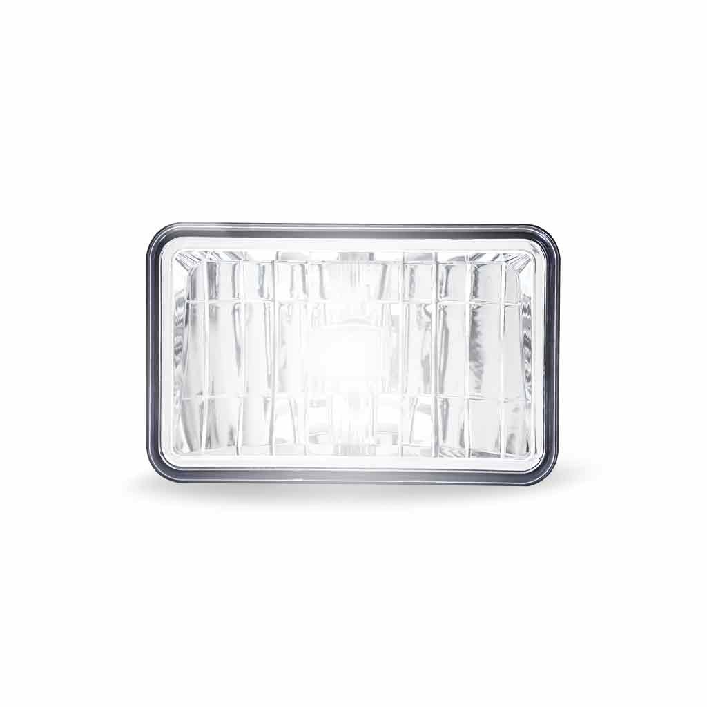 TLED-H2_FRONT_ON 4" x 6" LED Reflector Headlight - Low Beam | 1700 Lumens - Image 2