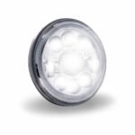 7" LED Projector Headlight with Glow Position LED Halo - Combination High & Low Beam | 3000 Lumens - Image 6