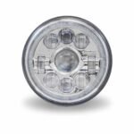 7" LED Projector Headlight with Glow Position LED Halo - Combination High & Low Beam | 3000 Lumens-TLED-H3