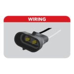 Freightliner Cascadia LED Projector Fog Light - Black (Passenger Side) - Image 4