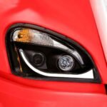 Freightliner Cascadia LED Projector Headlight Assembly with LED Glow Position, Turn & Marker Accent - Black (Passenger Side) - Image 4