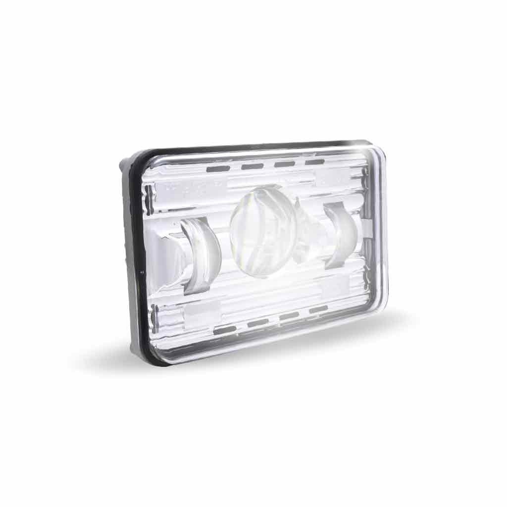TLED-H6_ANGLE_ON 4" x 6" LED Projector Headlight - Low Beam | 1300 Lumens - Image 4