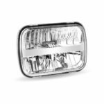 5" x 7" LED Reflector Headlight - Combination High & Low Beam | 2000 Lumens - Image 3