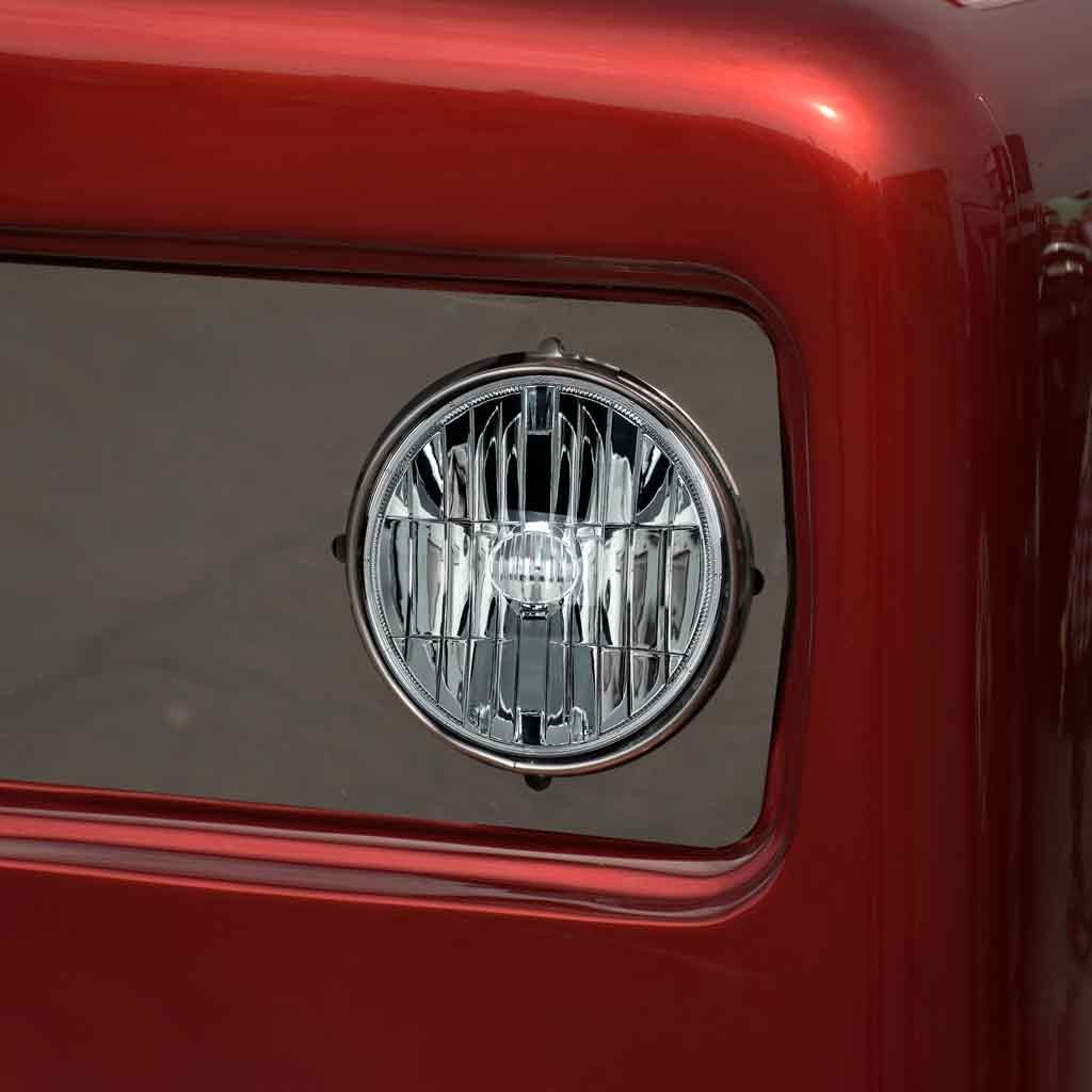 TLED-H77_TRUCK1 7" LED Reflector Headlight - Combination High & Low Beam | 2700 Lumens - Image 5