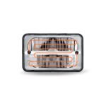 4" x 6" Heated LED Reflector Headlight with Glow Position LED Accent - Low Beam | 2200 Lumens - Image 5