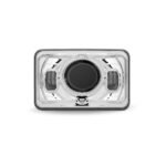 4" x 6" LED Projector Headlight with Optional Backlit Auxiliary - High Beam | 2250 Lumens-TLED-H91