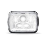 5" x 7" LED Projector Headlight - Combination High & Low Beam | 4000 Lumens - Image 2