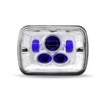 5" x 7" Heated LED Projector Headlight - Combination High & Low Beam | 4000 Lumens - Image 3