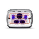5" x 7" Heated LED Projector Headlight - Combination High & Low Beam | 4000 Lumens - Image 5
