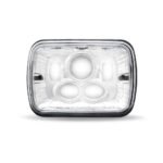 5" x 7" Heated LED Projector Headlight - Combination High & Low Beam | 4000 Lumens - Image 2