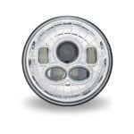 7" LED Projector Headlight - Combination High & Low Beam | 6200 Lumens-TLED-H96