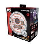 7" Heated LED Projector Headlight - Combination High & Low Beam | 6200 Lumens - Image 9