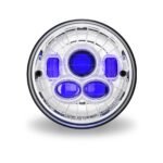 7" Heated LED Projector Headlight - Combination High & Low Beam | 6200 Lumens - Image 3