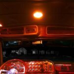 LED Interior Projector Dome 7-Color Cab Light for Peterbilt - Black - Image 4
