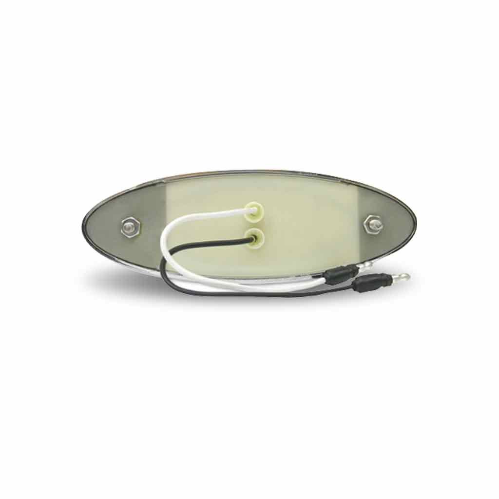 TLED-INF2CA_BACK Clear Amber Marker Small Infinity LED Light - 6 Diodes - Image 2