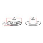 Red Marker Small Infinity LED Light - 6 Diodes - Image 4