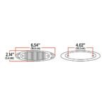 Amber Marker Standard Infinity LED Light - 13 Diodes - Image 5