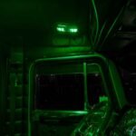 LED Interior Projector Dome & Map 7-Color Cab Light for Peterbilt - Chrome - Image 11