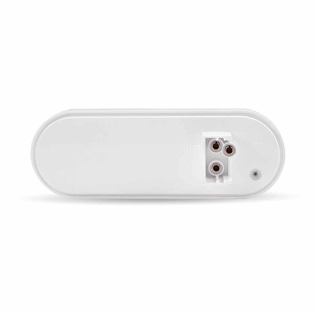 TLED-O12CR_BACK Oval Clear Red LED Stop, Turn & Tail Light - Image 5