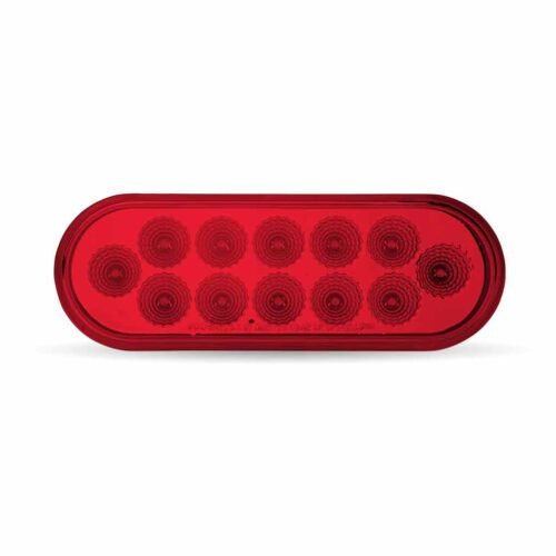 Turn & Tail LED Oval Light - 12 Diodes-TLED-O12R