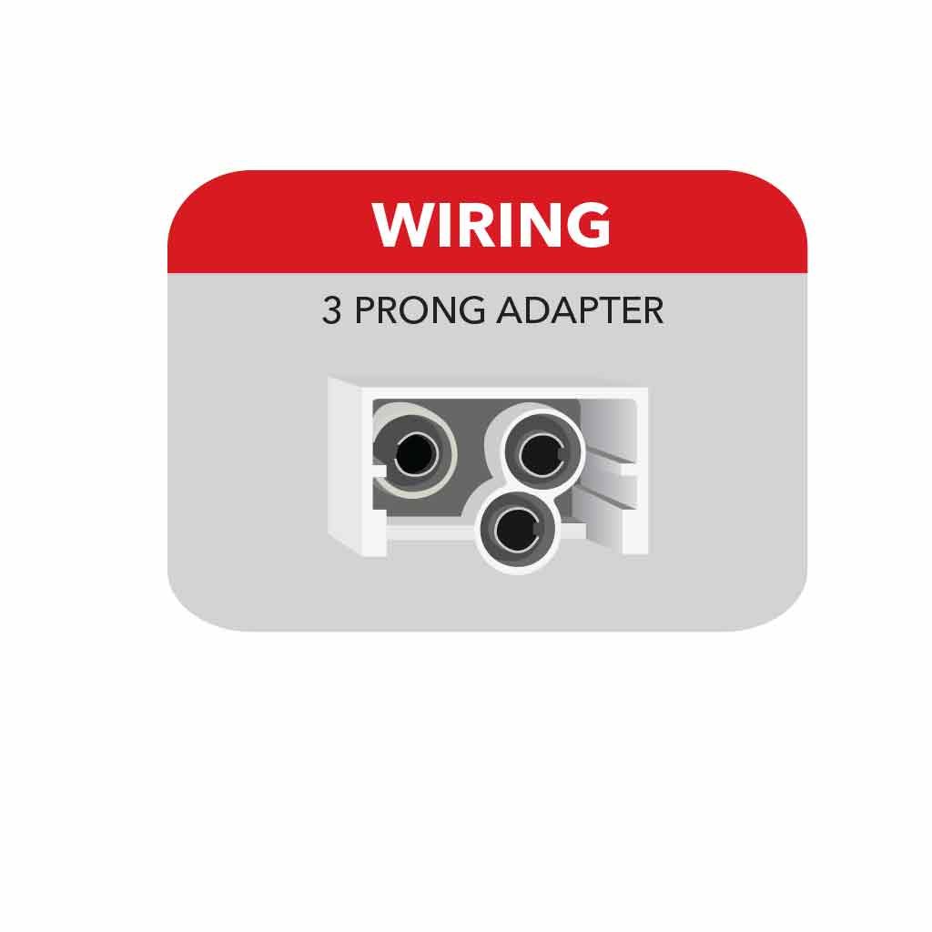 TLED-OBMCR_WIRING 6" Clear Red Stop, Turn & Tail Oval Mirror LED Light - 13 Diodes - Image 3