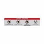 3" Dual Color Red/White Portable/Magnetic/Hangable Hazard LED Flashing Mini Pucks - 9 Diodes - Image 4
