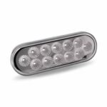 6" Amber Turn & Marker to Purple Auxiliary LED Oval Light - 12 Diodes - Image 5