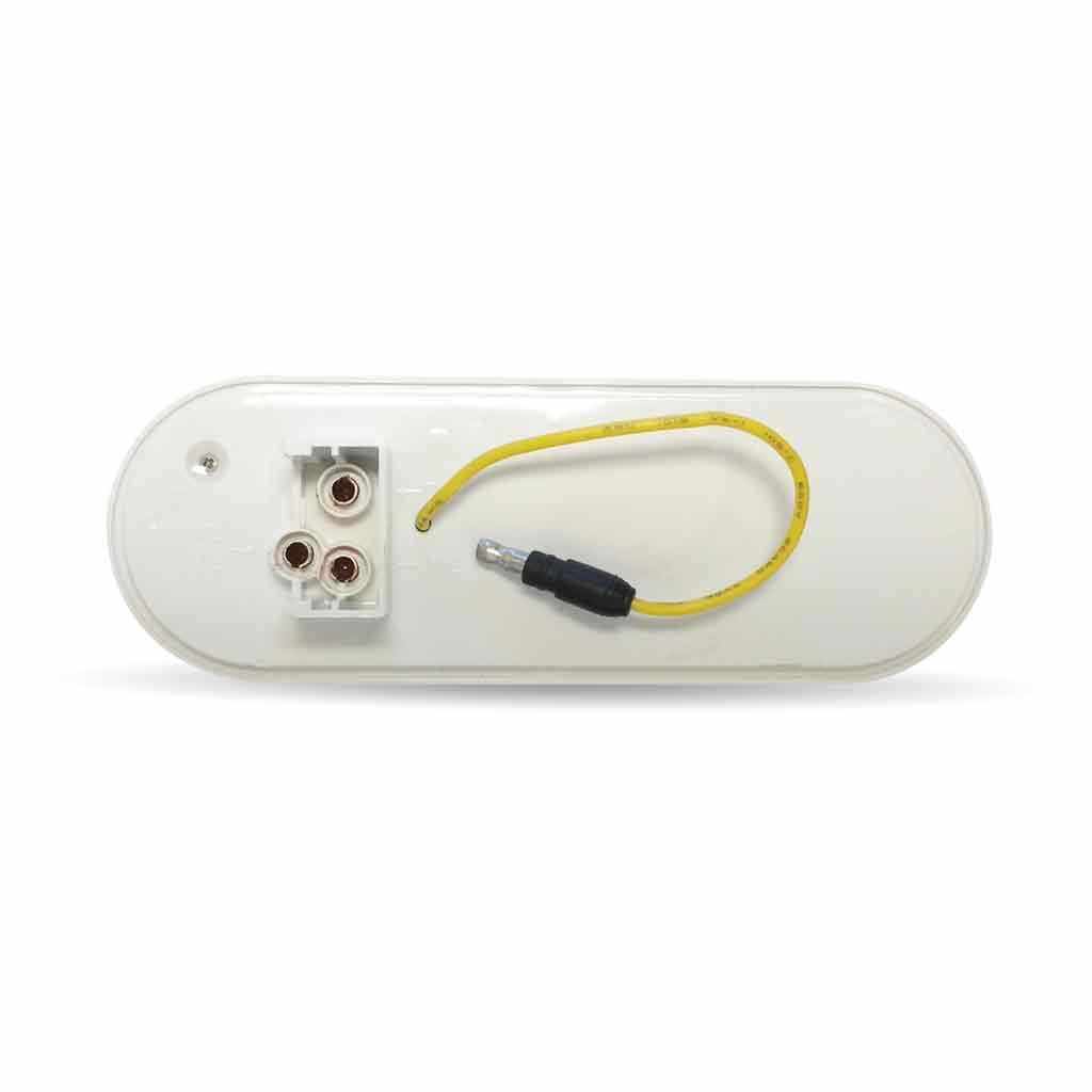 Turn & Tail to Blue Auxiliary LED Oval Light - 12 Diodes-TLED-OXRB
