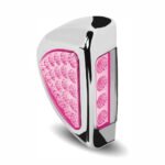 Amber Turn & Marker to Pink Auxiliary Peterbilt Headlight Turn Signal LED Light - 24 Diodes - Image 4