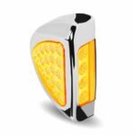 Amber Turn & Marker Peterbilt Headlight Turn Signal LED Light - 24 Diodes - Image 2