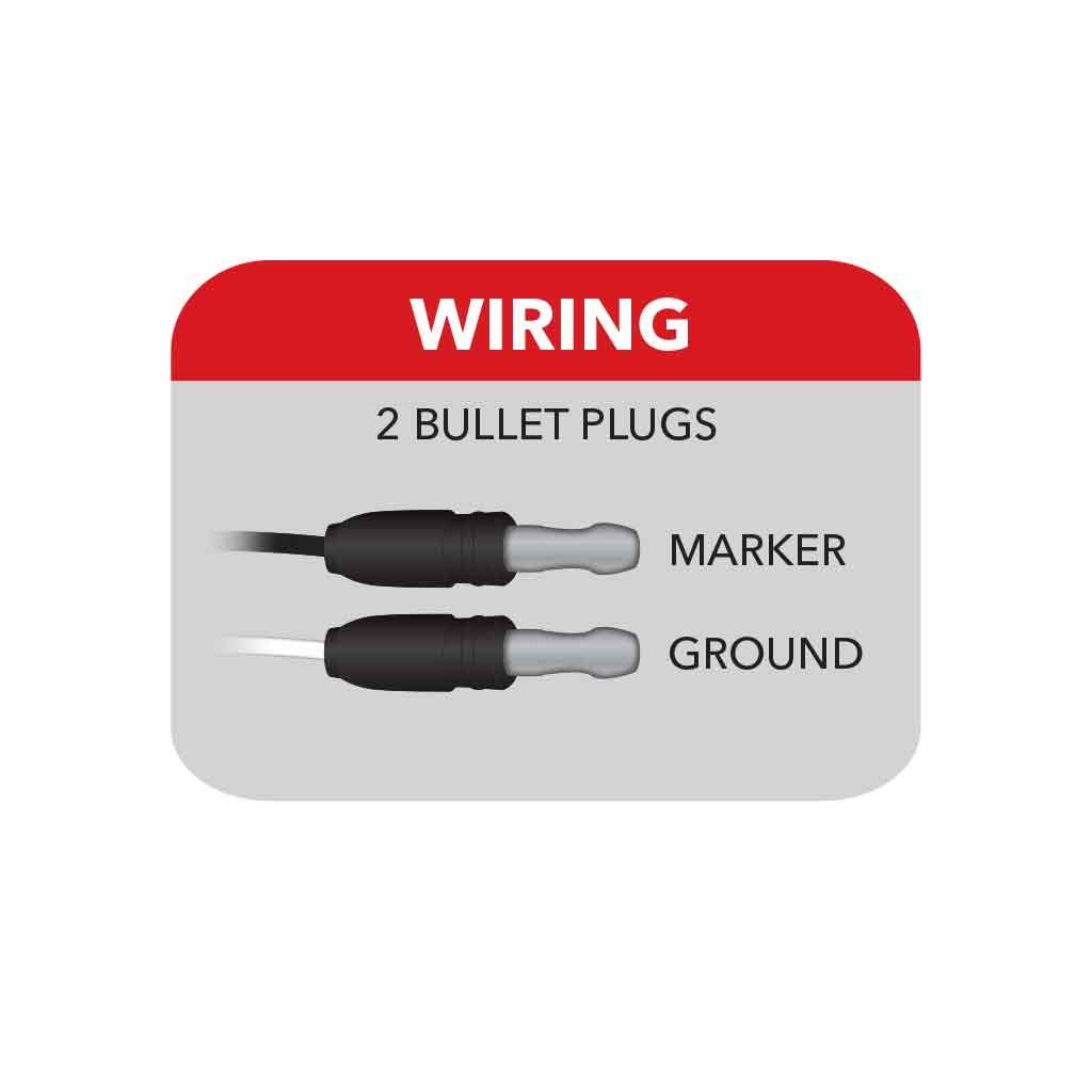 TLED-TLA_WIRING Amber Marker Thin Line LED Light - 7 Diodes - Image 4