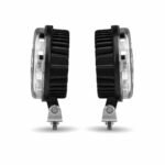 4.5" Radiant Series Round LED Work Lamps with Maximum Light Output (Pair) - Combination Spot & Flood Beam | 4300 Lumens (Each) - Image 4